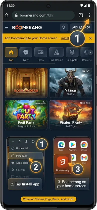 How to install Boomerang on Android – Boomerang